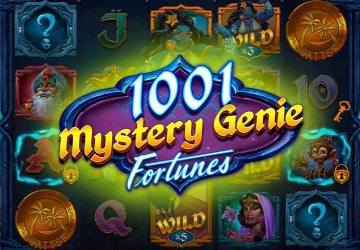 Автомат 1001 Mystery Genie Fortunes в казино ПокерДом